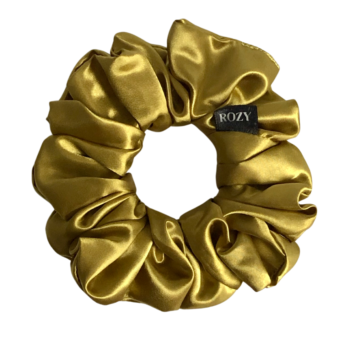 Chouchou satin pour cheveux - taille M Olivia